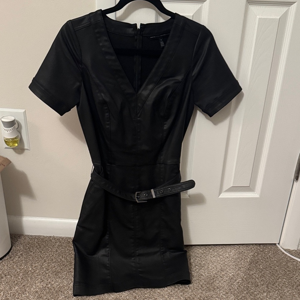 White House Black Market Black Mini Dress